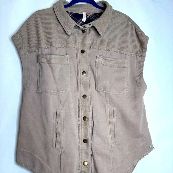 Anthropologie Pilcro Belted Vest - Picture 1 of 8
